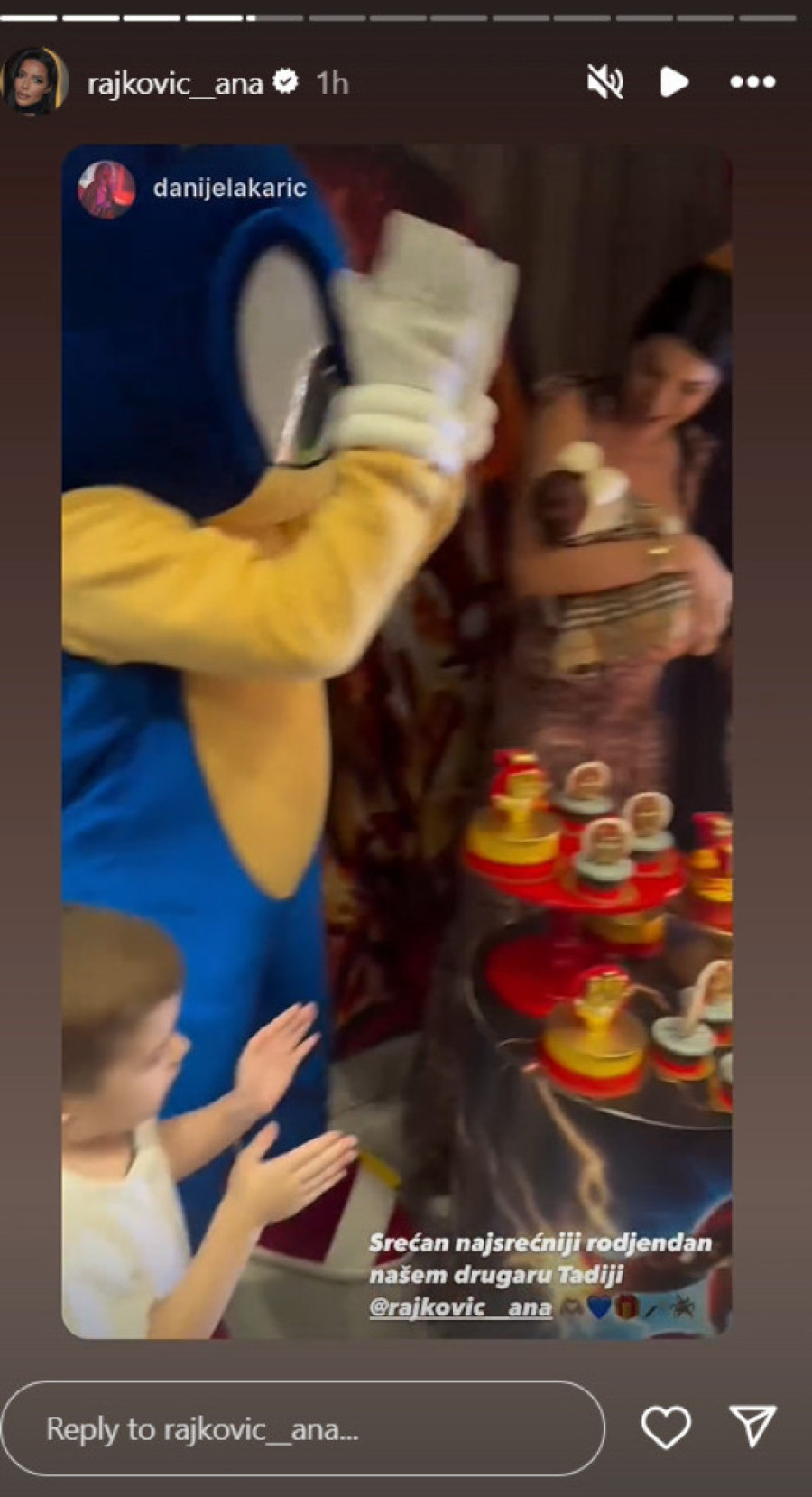 Ana i Predrag Rajković priredili bajku za pamćenje najmlađem sinu: Okupili najbliže za njihov najbitniji dan