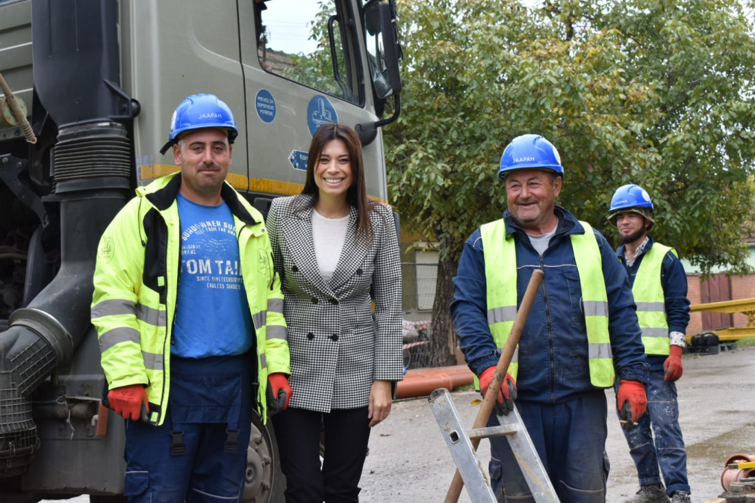 Vujović obišla radove na izgradnji nedostajuće kanalizacije u Bečeju, kojom se kompletno rešava problem za sva domaćinstva