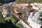 Veliki broj vernika u manastiru Tumane: Deset godina od otkrivanja moštiju Svetog Jakova (FOTO)