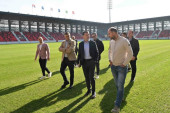 FSS proveravao stadion u Leskovcu: Radujko najavio ispravljanje tuđih grešaka