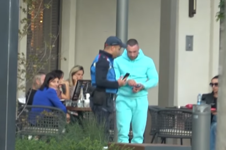 Jodžir divlja po Beogradu! Isplivao snimak incidenta s policijom, influenser napravio pometnju u elitnom naselju (VIDEO)