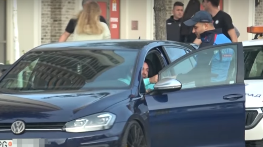 Jodžir divlja po Beogradu! Isplivao snimak incidenta s policijom, influenser napravio pometnju u elitnom naselju (VIDEO)