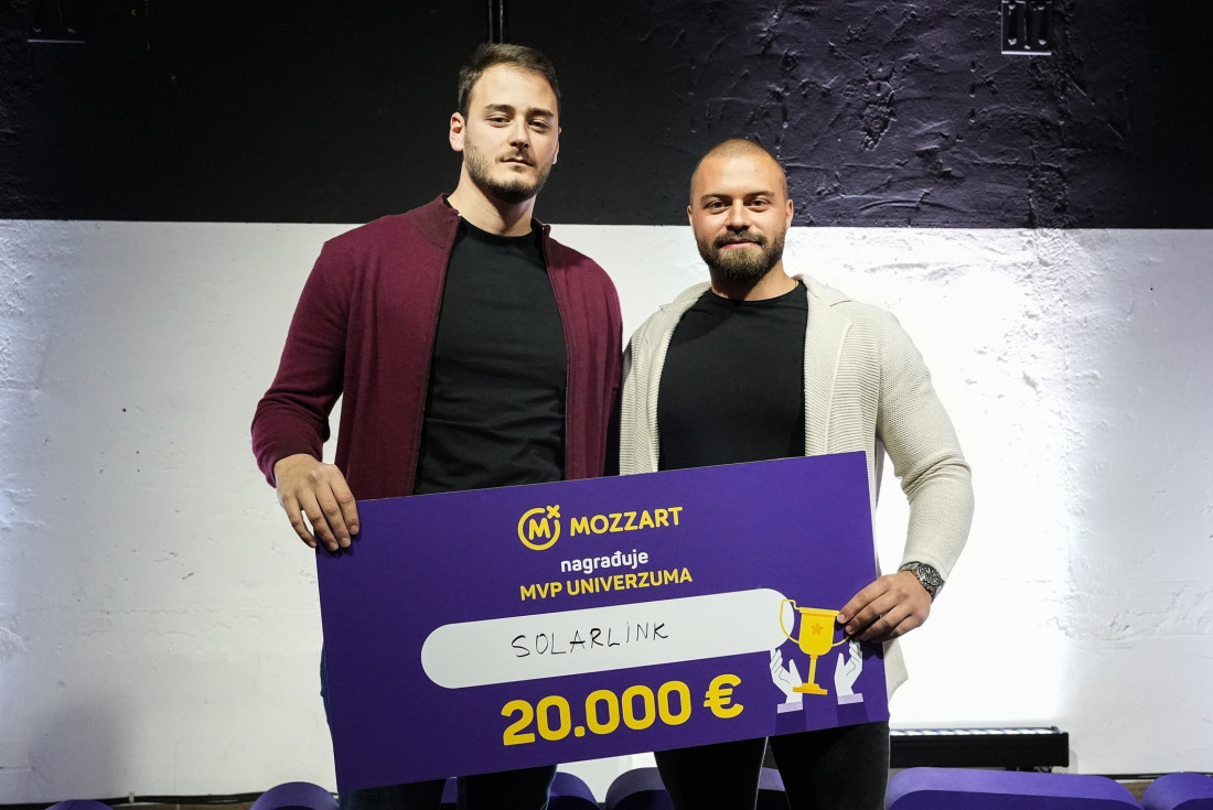 Susret solarne energije i inovacija: „Solarlink“ pobednik Mozzartovog startap programa „Univerzum“