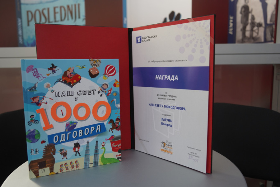 Dodeljene nagrade na 67. Sajmu knjiga: Proglašen izdavač godine, a ovo su ostali dobitnici priznanja (FOTO)