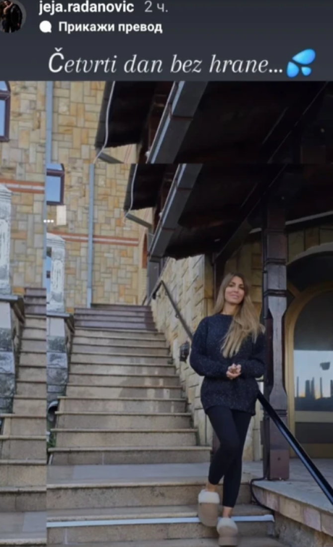 Danima ništa ne jede! Supruga Slobe Radanovića iznenadila sve: Četvrti dan bez hrane!