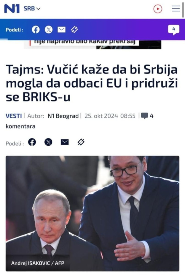 Fabrika laži! Evo kako tajkunski mediji plasiraju neistine o Vučiću i Putinu