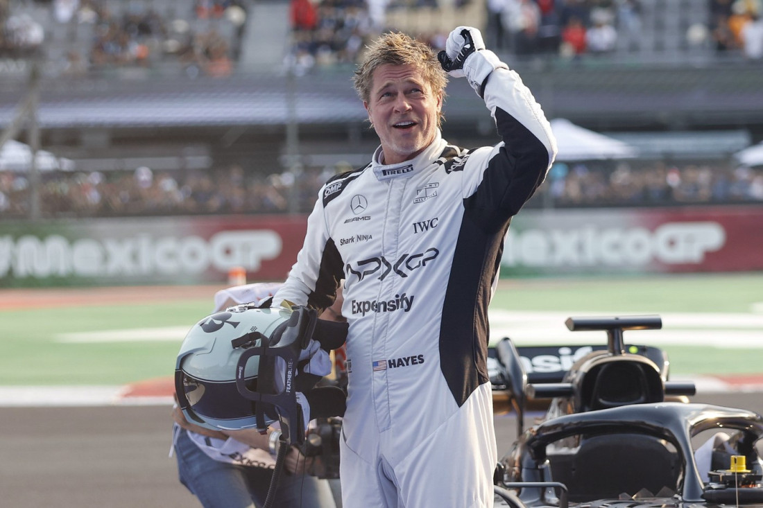 Bred Pit zbunio sve: Šta on radi ovde ponovo? (FOTO/VIDEO)