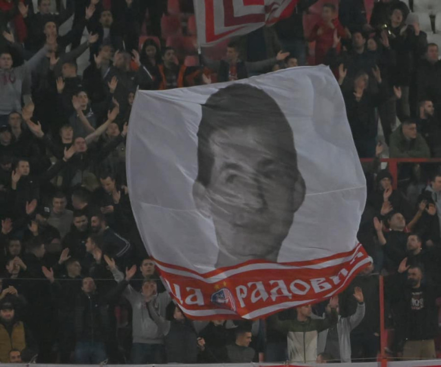 Tužna godišnjica: Delije nisu zaboravile Acu Radovića (FOTO)