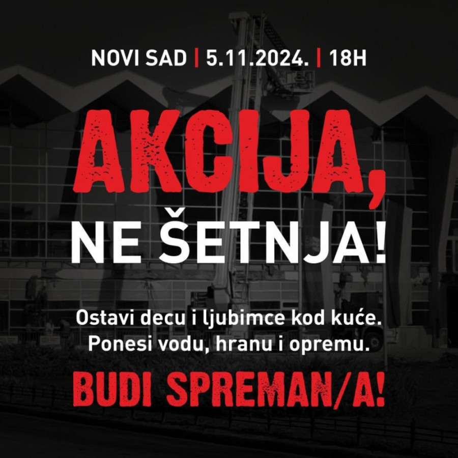 Kad bednici bedni lešinare: Opozicija sprema haos u Novom Sadu, pozivaju ljude na akciju - "ponesite opremu"! (FOTO)