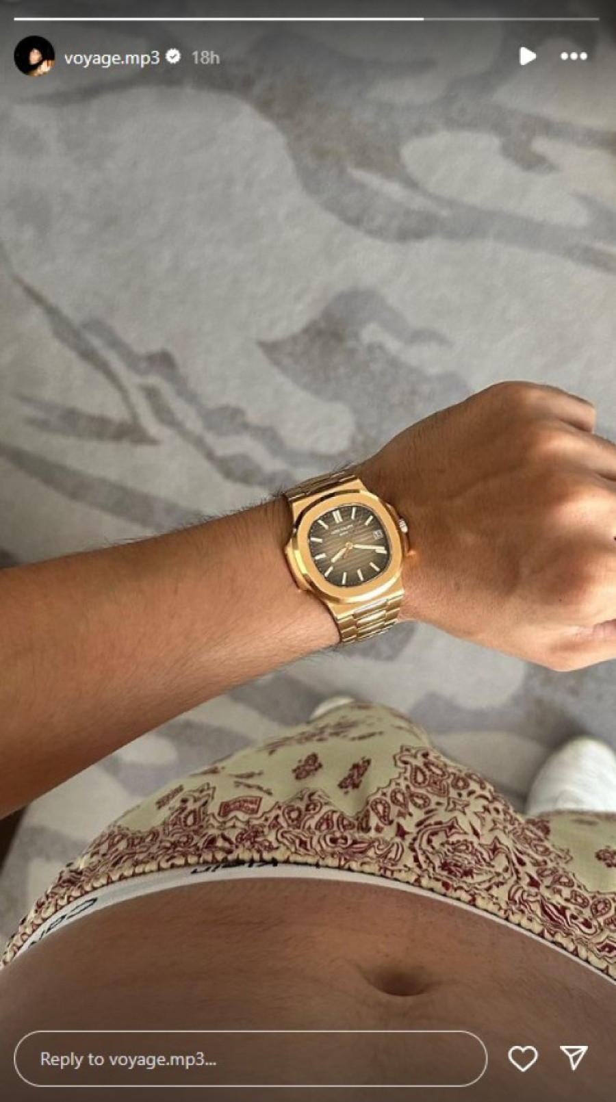 Na ruci Vojaža sat vredan više od 160.000 evra: Mladi reper iskeširao bogatstvo za novu "čuku" (FOTO)