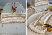 Recept dana: Torta venecija, kremasta fantazija u kojoj se smenjuju slojevi crnog i belog krema, šlaga i hrskave korice