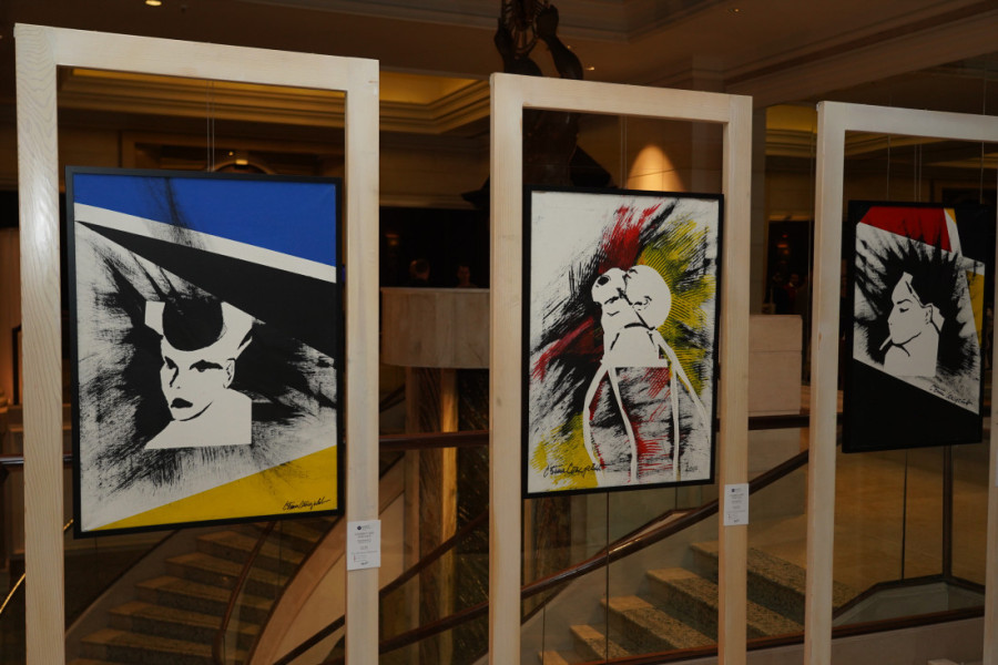 Prva samostalna izložba slika Bate Spasojevića "Dreaming forever" – Spoj umetnosti, mode i humanosti (FOTO/VIDEO)