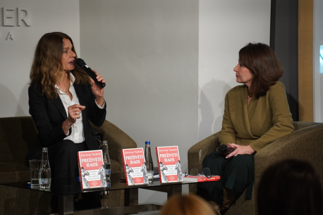 Kako preživeti haos: Patrijarh Porfirije na promociji knjige Zorice Tomić (FOTO)