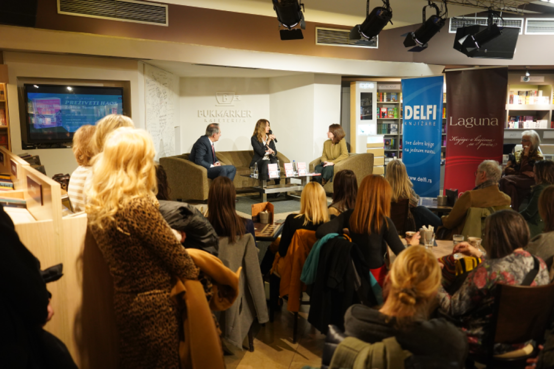 Kako preživeti haos: Patrijarh Porfirije na promociji knjige Zorice Tomić (FOTO)
