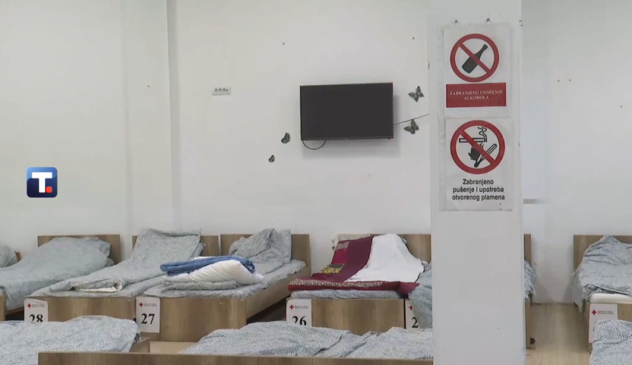 U Beogradu popunjeni skoro svi kapaciteti u Privremenom prenoćištu za beskućnike