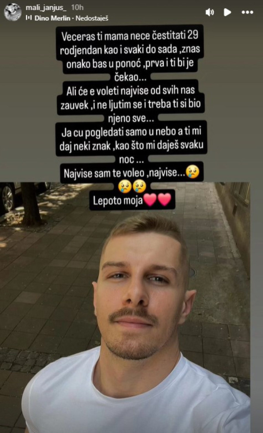 Janjuša obuzela velika tuga! Da mu je brat poživeo, sad bi proslavljao rođendan: Majka ti neće čestitati kao do sada