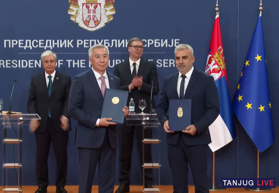 "Bili ste iskreni prijatelj Srbije i kada nije bilo lako" Vučić sa predsednikom Kazahstana: Očuvanje mira je od suštinskog značaja (VIDEO)