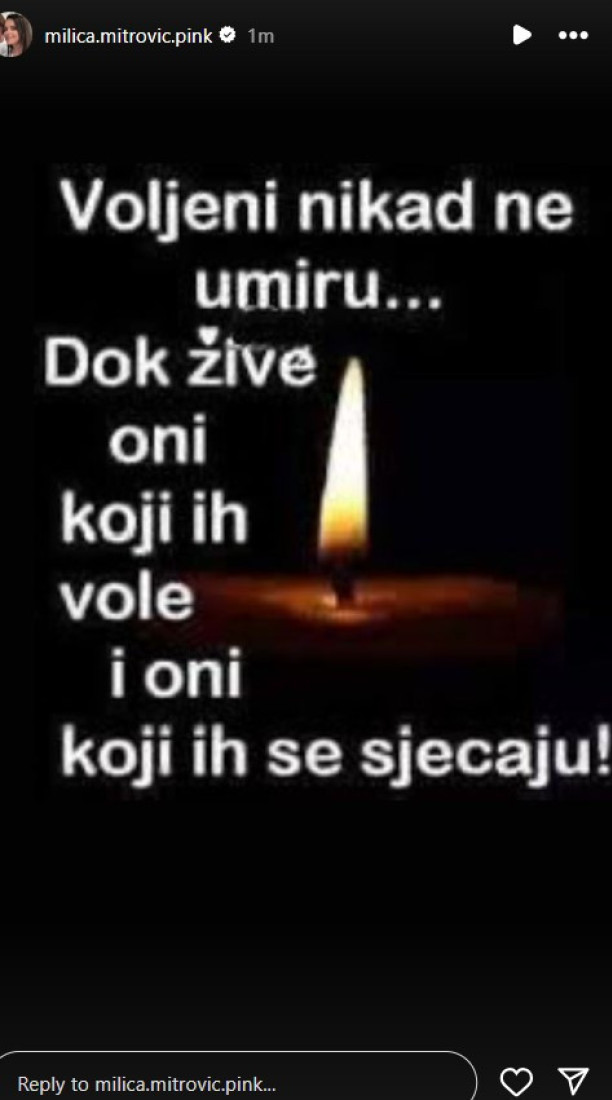 Danas će biti sahranjena majka Željka Mitrovića: Milica se oprostila od voljene svekrve potresnim rečima