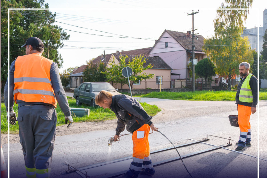 Novi pešački prelaz u ulici Vojvode Putnika u Inđiji