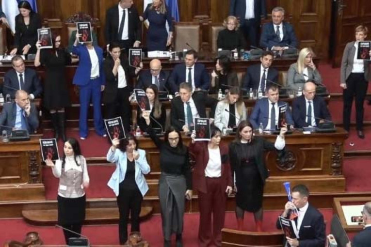 Bruka i sramota opozicije: Premijer pokušao da obrazloži predlog zakona o budžetu, a Marinika mu duvala nad glavom