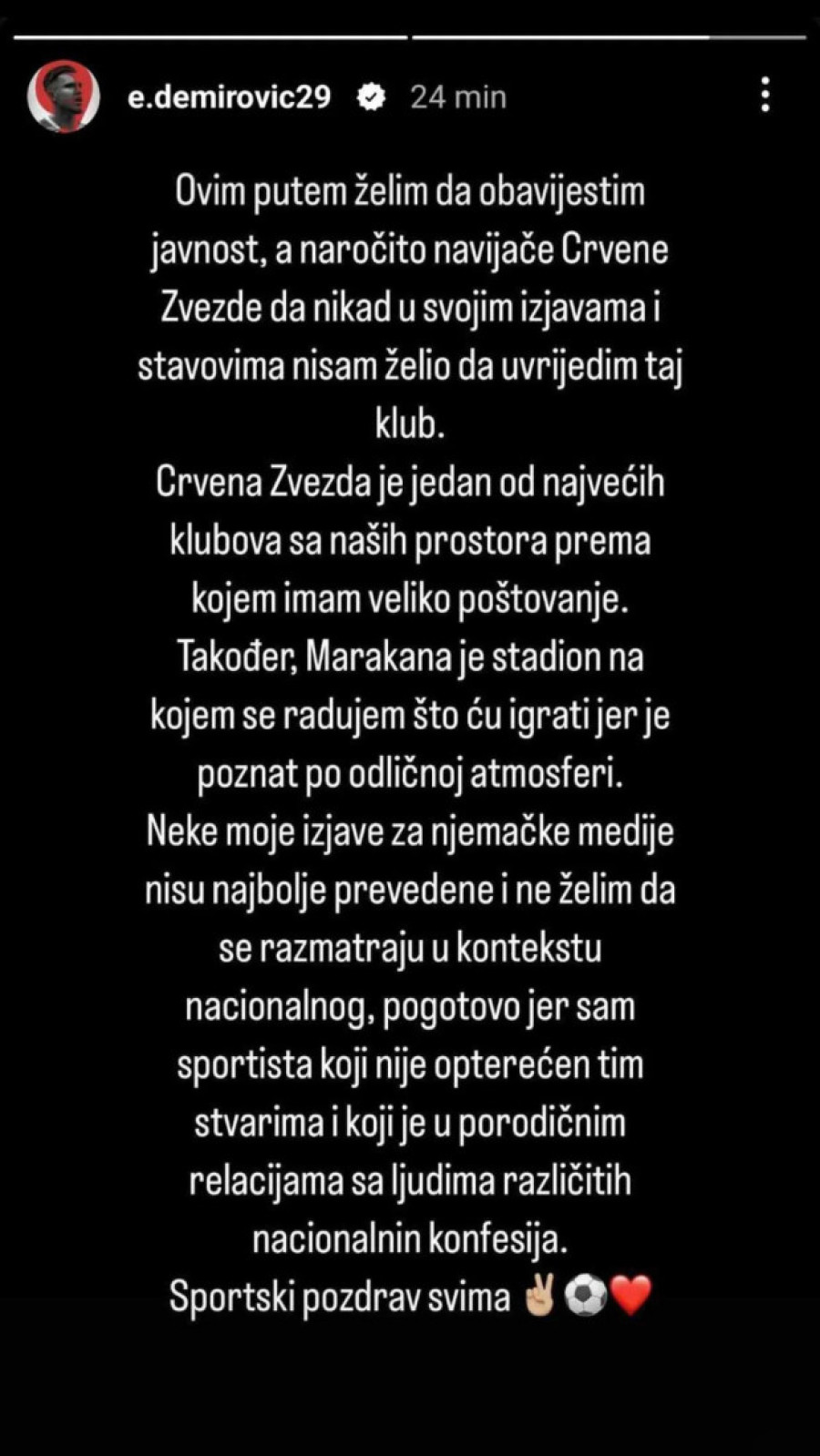 Delije, nisam hteo da uvredim Zvezdu! Napadač Štutgarta se oglasio posle izjave koja je izazvala buru u Srbiji!