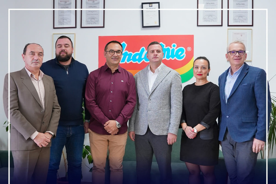 Predsednik opštine Inđija Marko Gašić posetio kompaniju "Indomi"