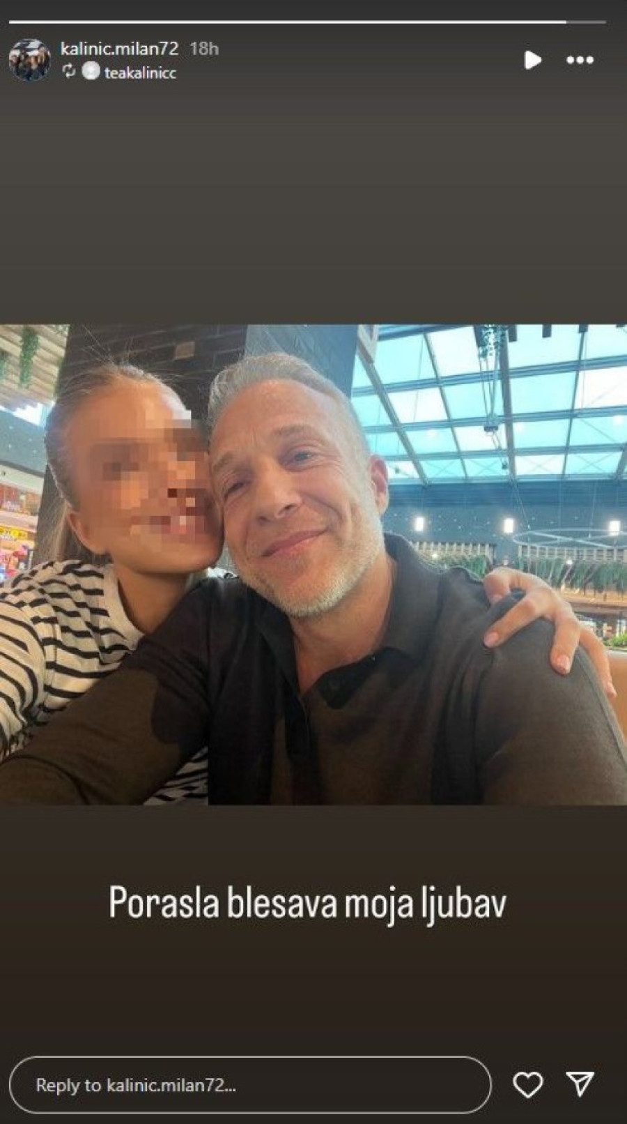 "Moja ljubav!" Milan Kalinić sada uživa u njenom društvu nakon razvoda od supruge Sandre
