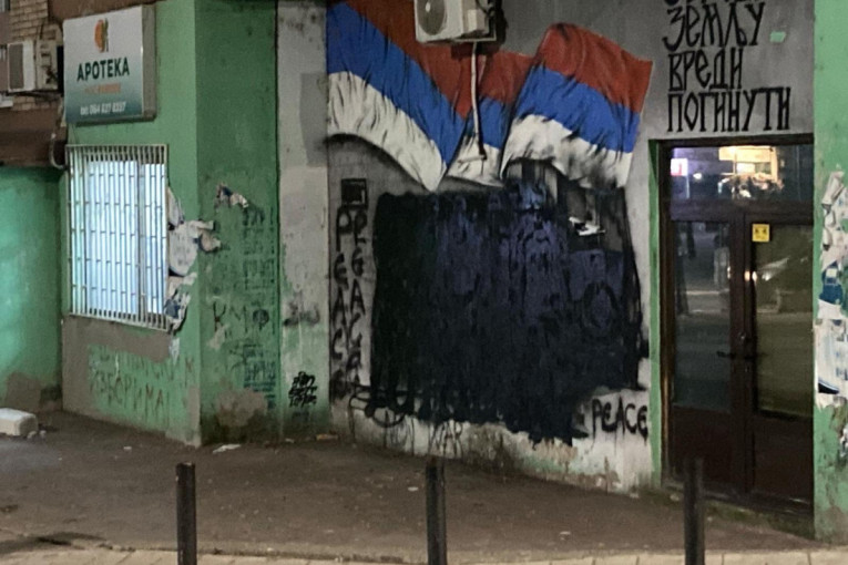 "Zločin iz mržnje prema Srbima": Oskrnavljen mural posvećen herojima s Košara u Kosovskoj Mitrovici (VIDEO)
