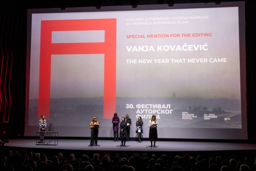 Dodelom nagrada završen jubilarni 30. Festival autorskog filma: Trijumf ostvarenja "Nova godina koja nije došla" (FOTO)