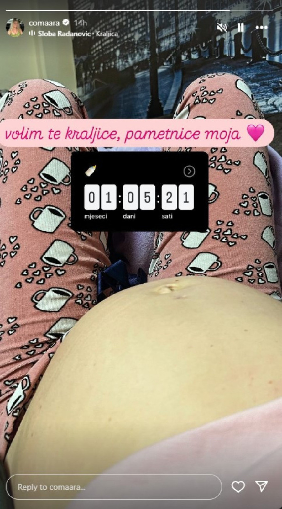 Evo kada će se poroditi Milica Veličković: Prevarena trudnica otkrila tačan datum