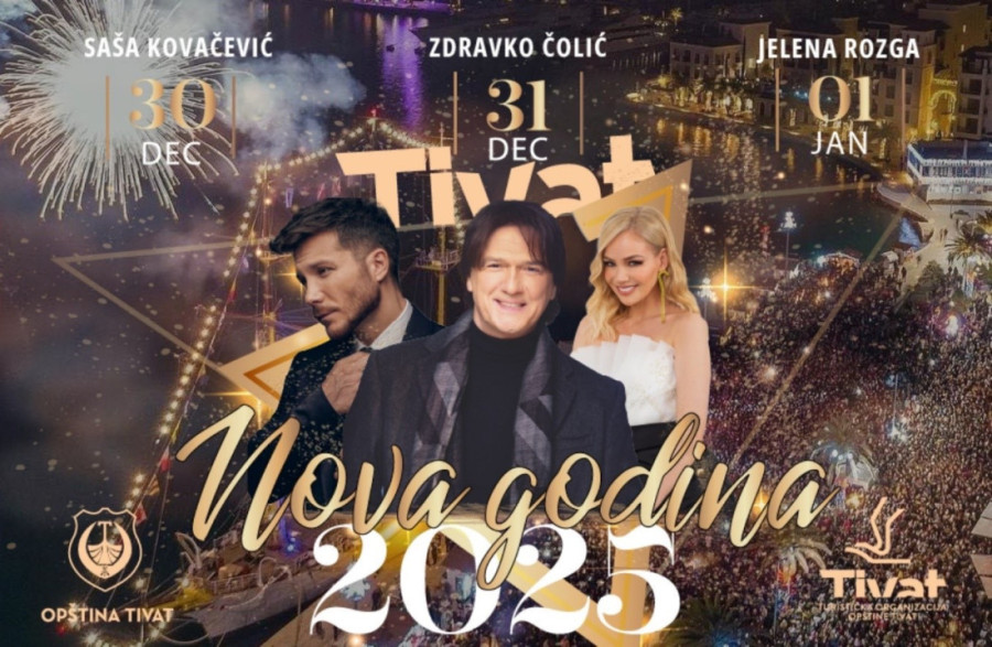 Bogat program tokom novogodišnjih praznika u Crnoj Gori