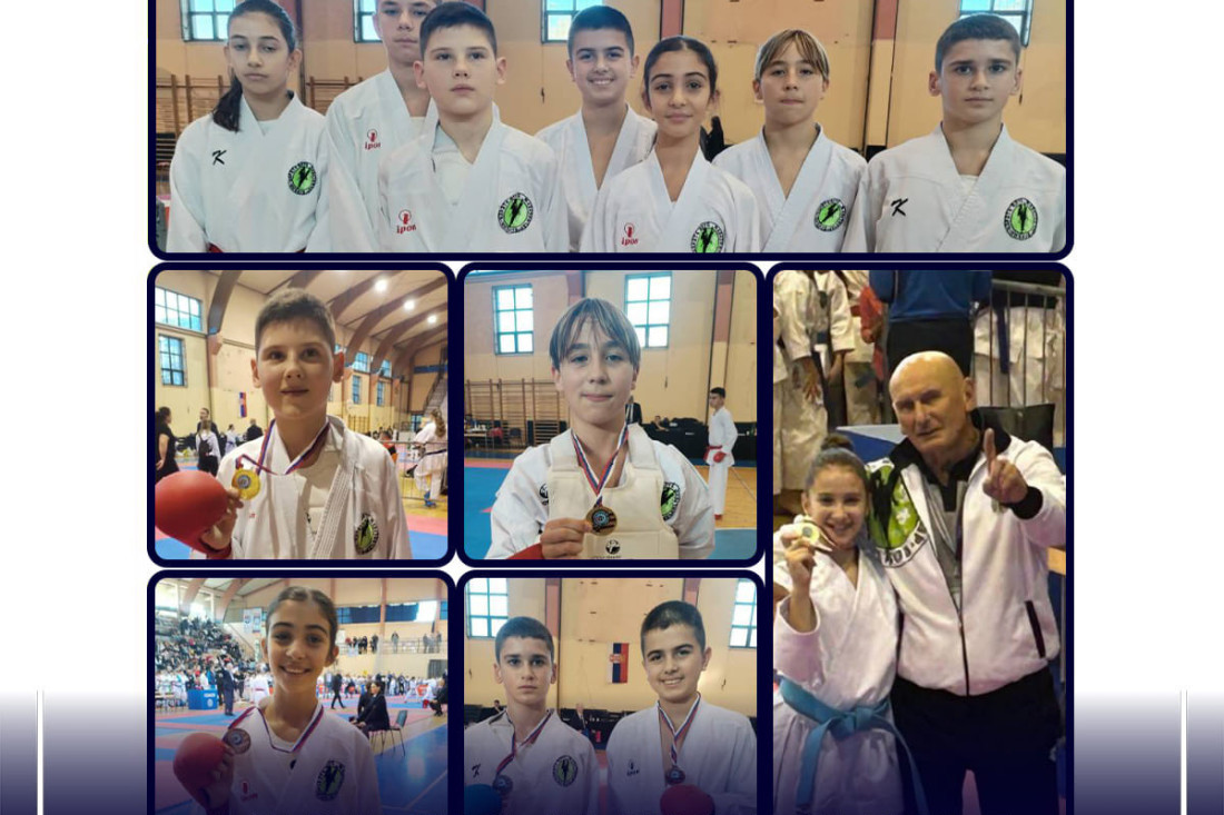 Karatisti iz Inđije ostvarili odlične rezultate na državnom kupu u Nišu