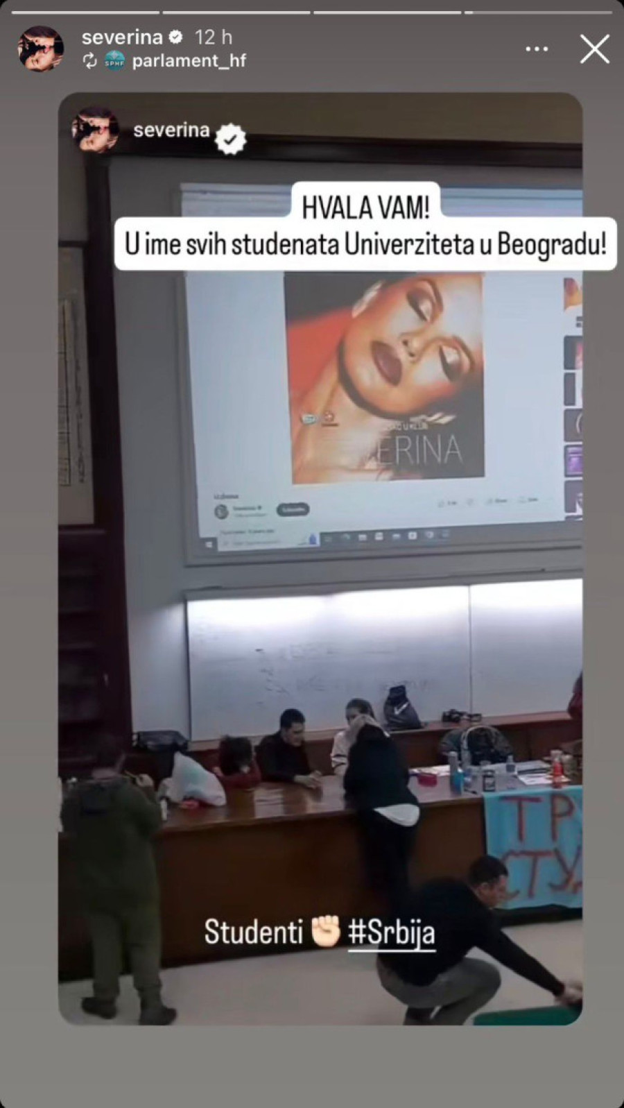 Mojke, Severina i ostalo "skandal-društvo": Ko stvarno podržava studente? (FOTO)