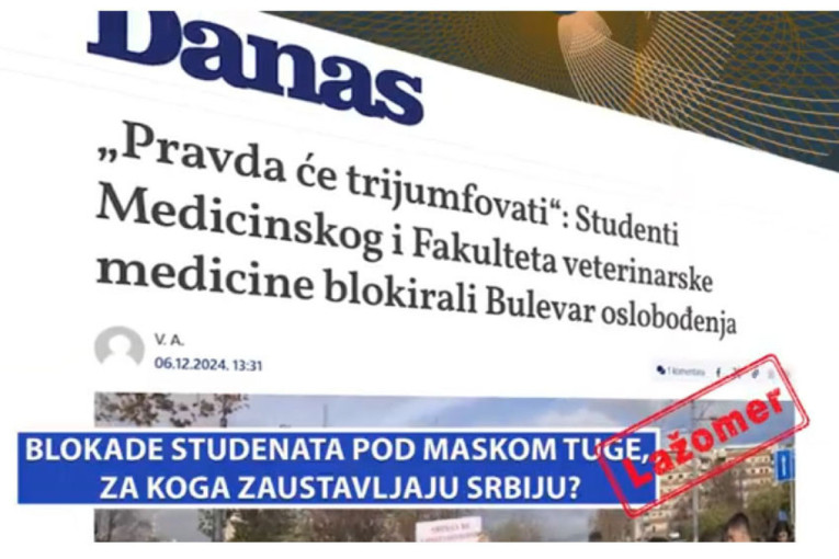 Lažomer: Blokade studenata pod maskom tuge, ali za koga oni zapravo zaustavljaju Srbiju? (VIDEO)
