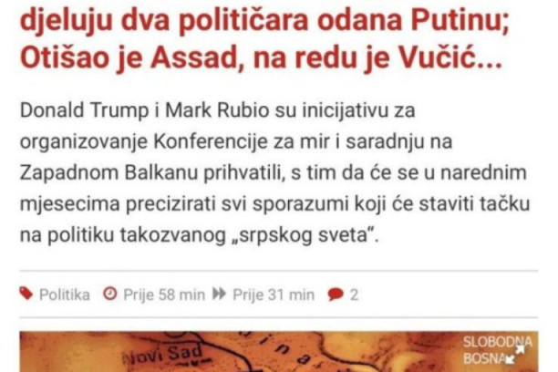 "Danas Asad, sutra Vučić. Mislimo o tome..." Ideolog đilasovaca: Red je da srušimo Vučića, Srbiju i njihov "srpski svet"!