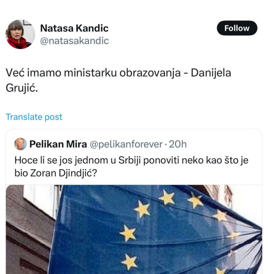 Nataša Kandić podržala Dinkove, Marinikine i Ješićeve "studente"! Ima i svog favorita među ekstremistima - jedno ime posebno istakla (FOTO)
