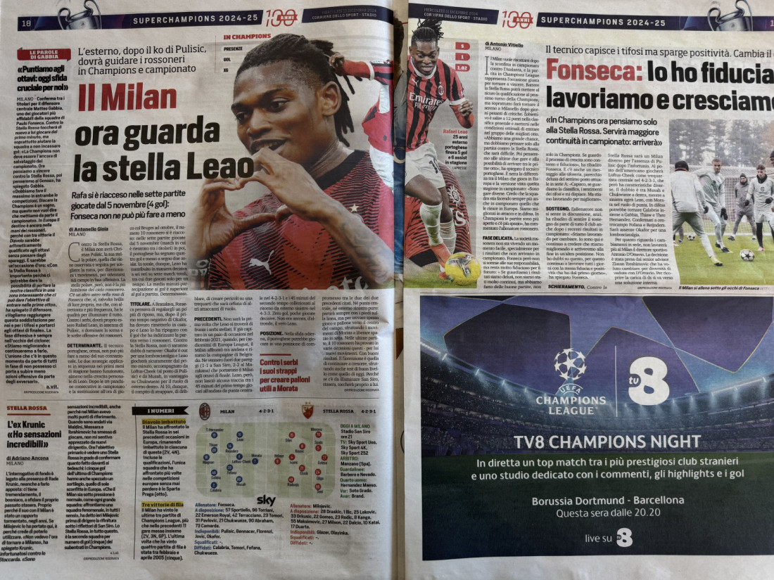 Italijanski mediji: Zvezda i Milan u drugom planu - Vlahović prioritet!