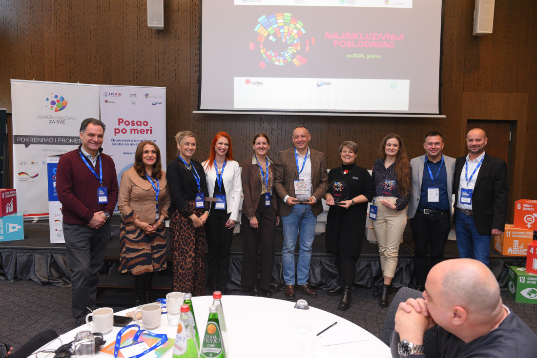 Dodeljene nagrade najinkluzivnijim poslodavcima, četiri kompanije dobile priznanje