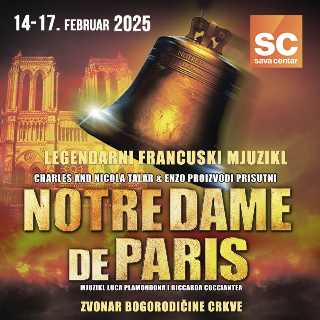 Prvi put u Srbiji mjuzikl  "Notre Dame de Paris /Zvonar Bogorodičine crkve": Ova verzija je u Ginisovoj knjizi rekorda (FOTO/VIDEO)