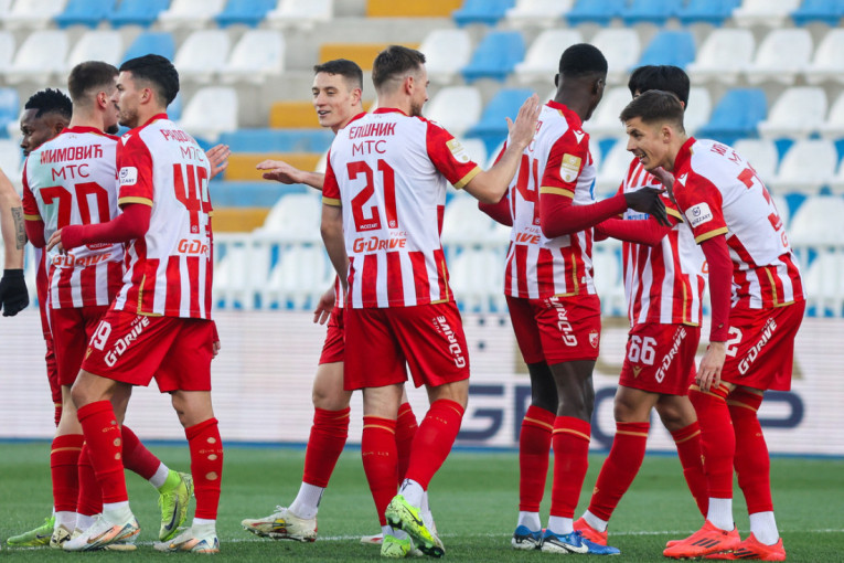 Zvezdina "sedmica"! Crveno-beli deklasirali Novi Pazar, bez ikakve neizvesnosti i bez publike (FOTO/VIDEO)