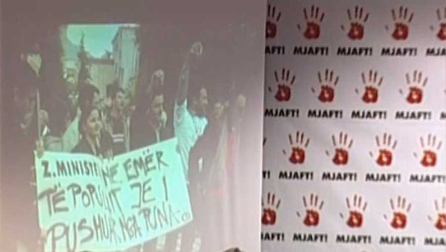 Sada je svima jasno - MJAFT u Beogradu!  Albanski simbol na protestima u Srbiji (VIDEO)