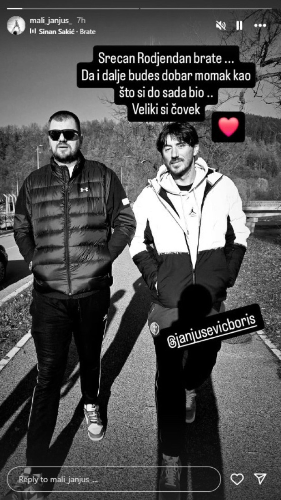 Povod za slavlje u domu Marka Janjuševića: Veliki si čovek!