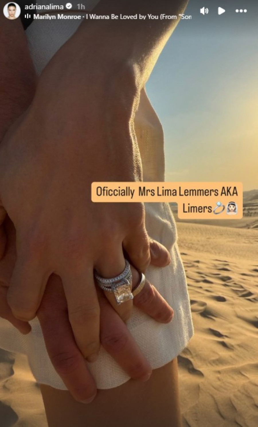 Udala se Adriana Lima: Bivša srpska snaja pokazala i luks prsten! (FOTO)