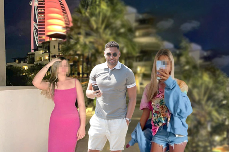 Duško Tošić pokazao kako provodi vreme sa ćerkama u Dubaiju! Atina i Nika uživaju sa tatom! (FOTO)