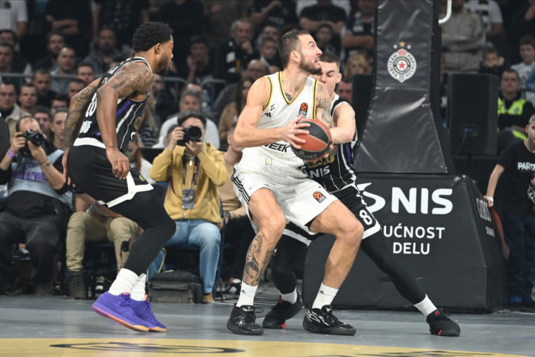 Partizan ostao bez daha! Asvel u Areni prekinuo trijumfalni niz Valjka!