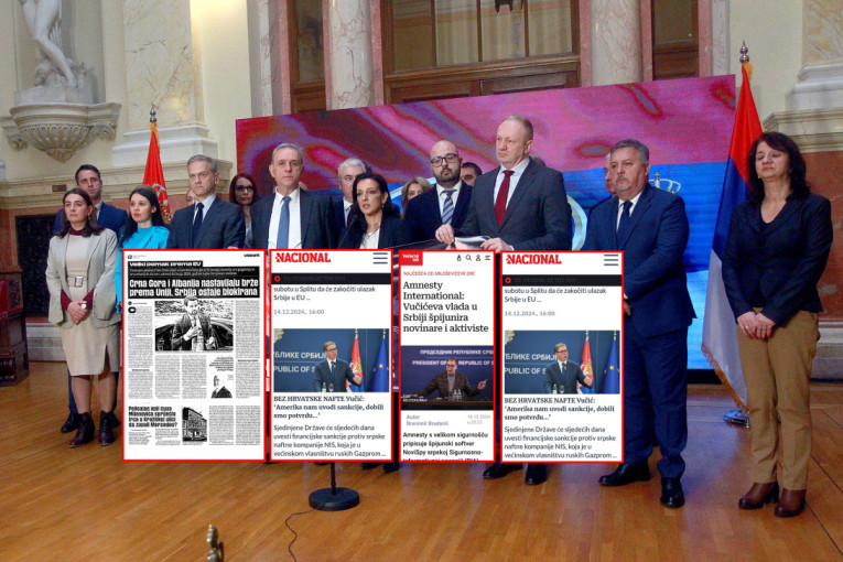 Ima li razlike između srpske opozicije i hrvatskih medija?