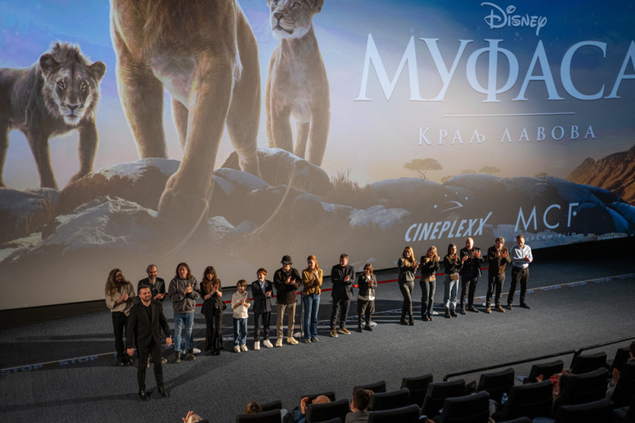 Održana beogradska premijera filma "Mufasa: Kralj lavova": Pogledajte ko se pojavio na crvenom tepihu (FOTO/VIDEO)