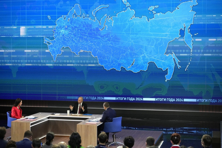 Putin se obraća javnosti, počela konferencija koju je čekao svet: Prvo pričao o najvažnijoj temi za Rusiju