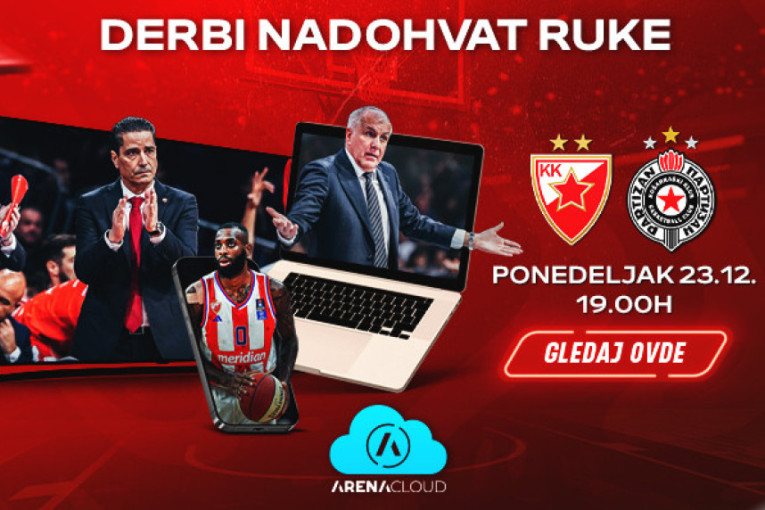 Praznik košarke nadohvat ruke! Derbi Crvena zvezda - Partizan svi moraju da gledaju!