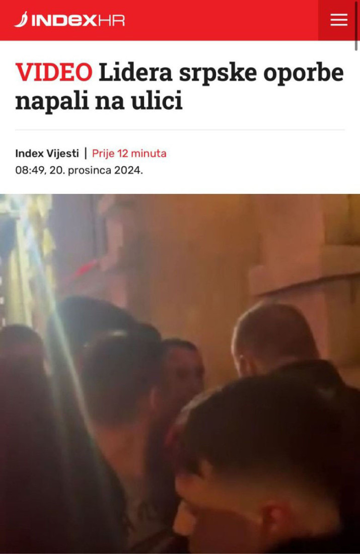 Podržavaju batinaša Đilasa! Jedino mu ostale ustaše da ga brane i opravdavaju njegovo nasilje! (FOTO)